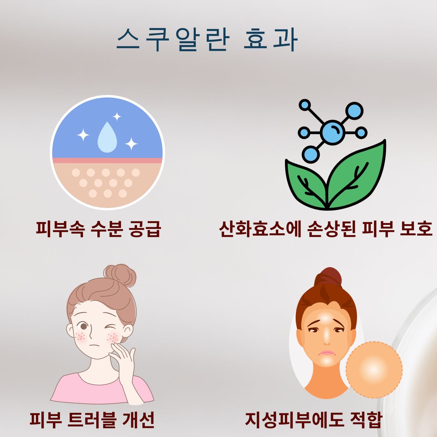 • 프리미엄 스킨케어: 클리닉 등급의 고급 포뮬라로 매일 아침과 저녁 사용할 수 있는 프리미엄 크림.